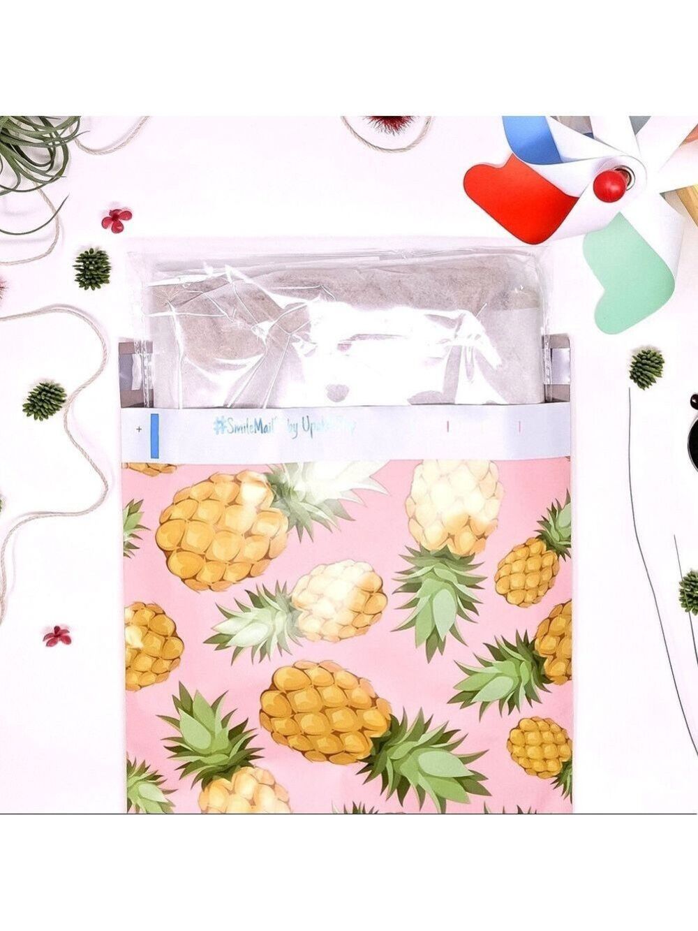 25 10X13 Poly Mailers Pineapple PRICE IS FIRM - Picture 11 of 15